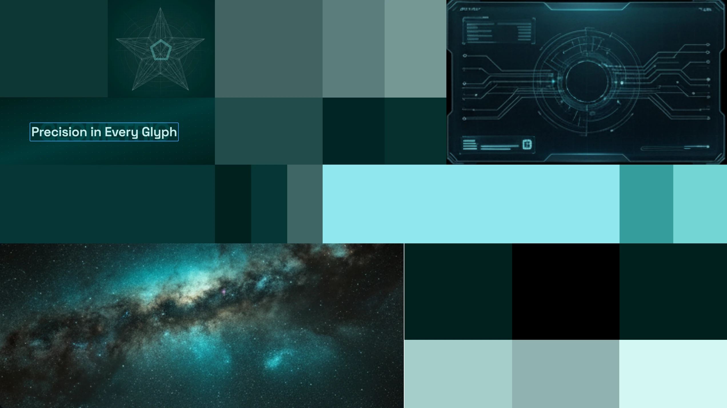 Krypton colour palette in use